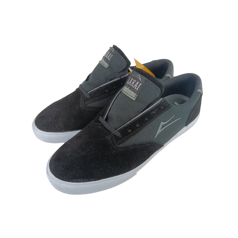 Lakai Guymar Guy Mariano Black White Suede Size 11 Shoes