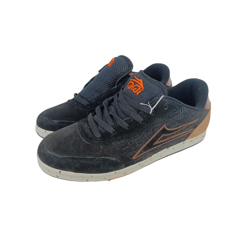 Lakai Manchester 2 Black Chocolate Suede Size 10 Shoes