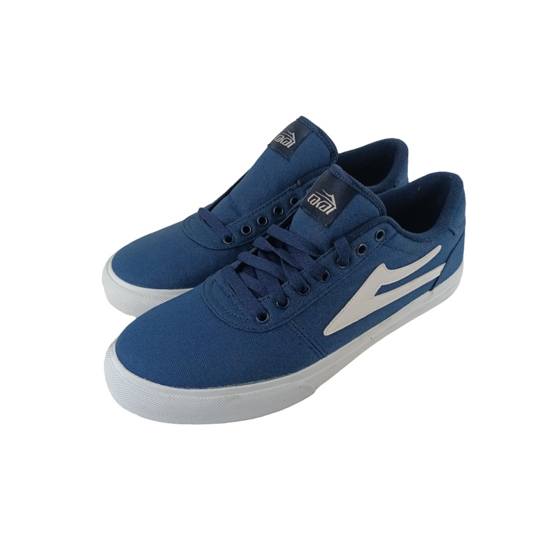 Lakai Manchester Canvas Navy Canvas Size 10.5 Shoes
