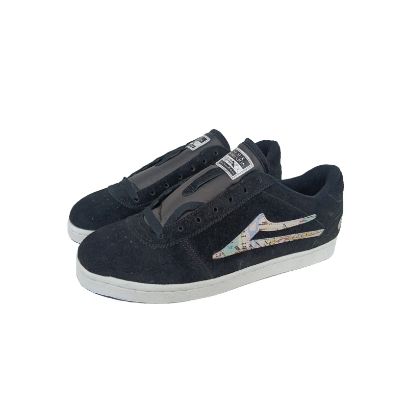 Lakai Manchester Neaux Dominion Black Suede Anthony Pappalardo Size 11 Shoes