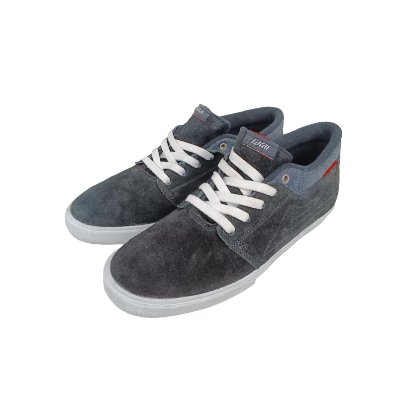 Lakai Marc Johnson Black White Size 9 Shoes
