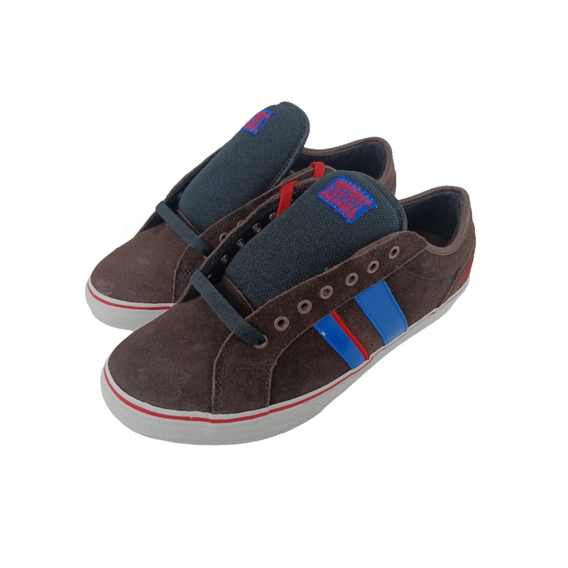 Lakai MJ 2 Marc Johnson Select Brown Blue Suede Size 11.5 Shoes
