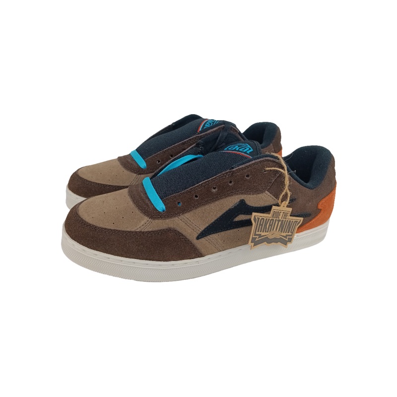 Lakai MJ-5 Marc Johnson Chocolate Suede Size 10 Shoes