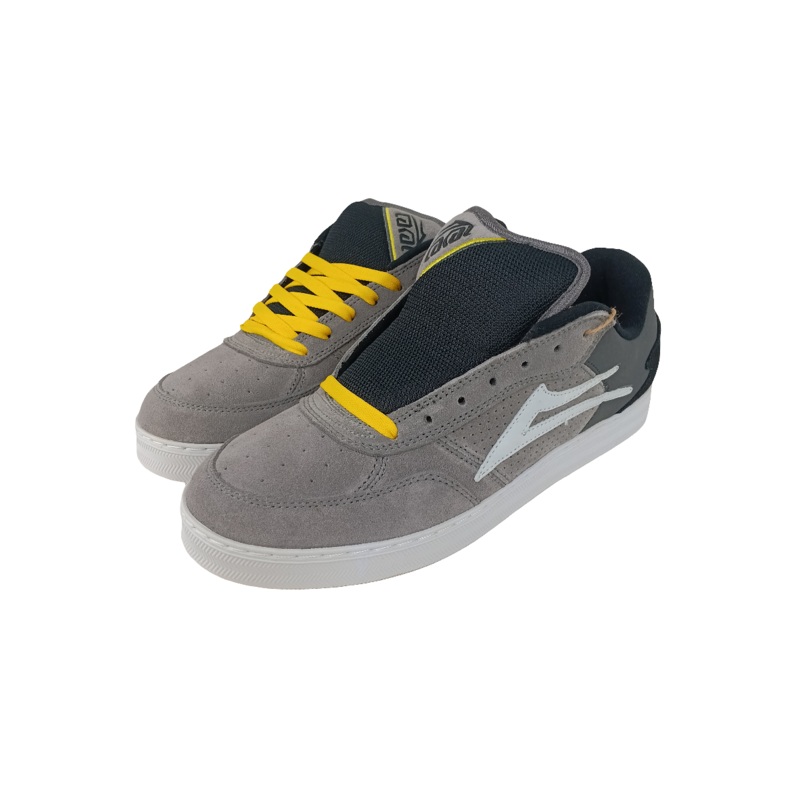 Lakai MJ-5 Marc Johnson Grey Suede Size 10.5 Shoes