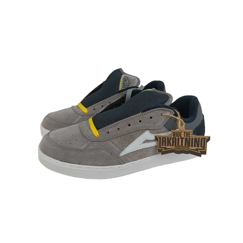 Lakai MJ-5 Marc Johnson Grey Suede Size 10 Shoes