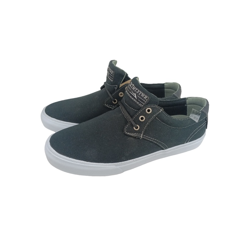 Lakai MJ Marc Johnson Black White Canvas Size 7 Shoes