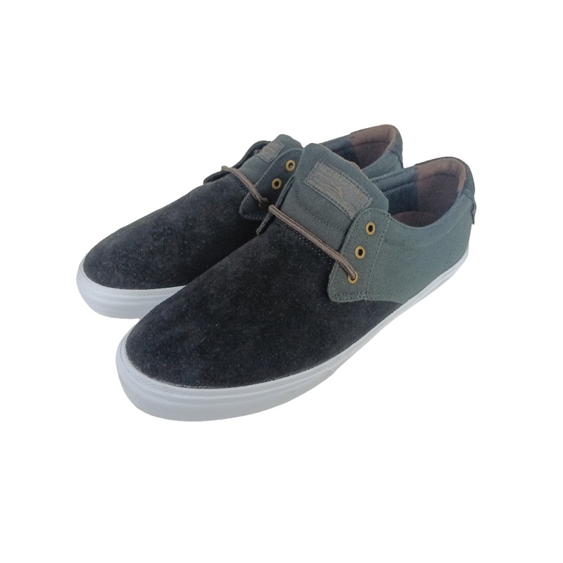 Lakai MJ Marc Johnson Black White Suede Size 11 Shoes