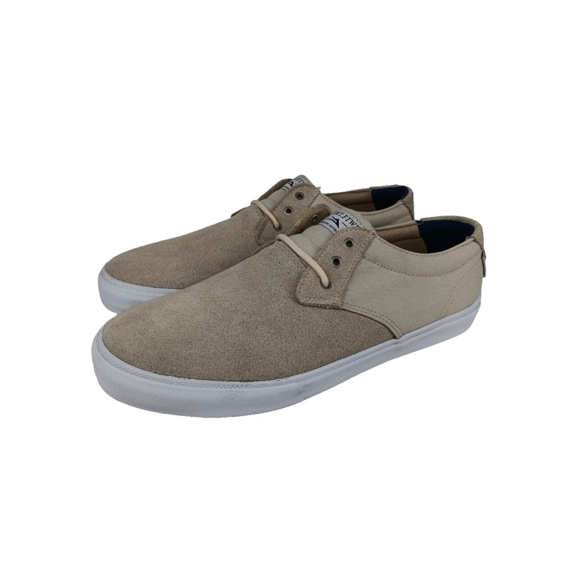 Lakai MJ Marc Johnson Cream Suede Size 11 Shoes