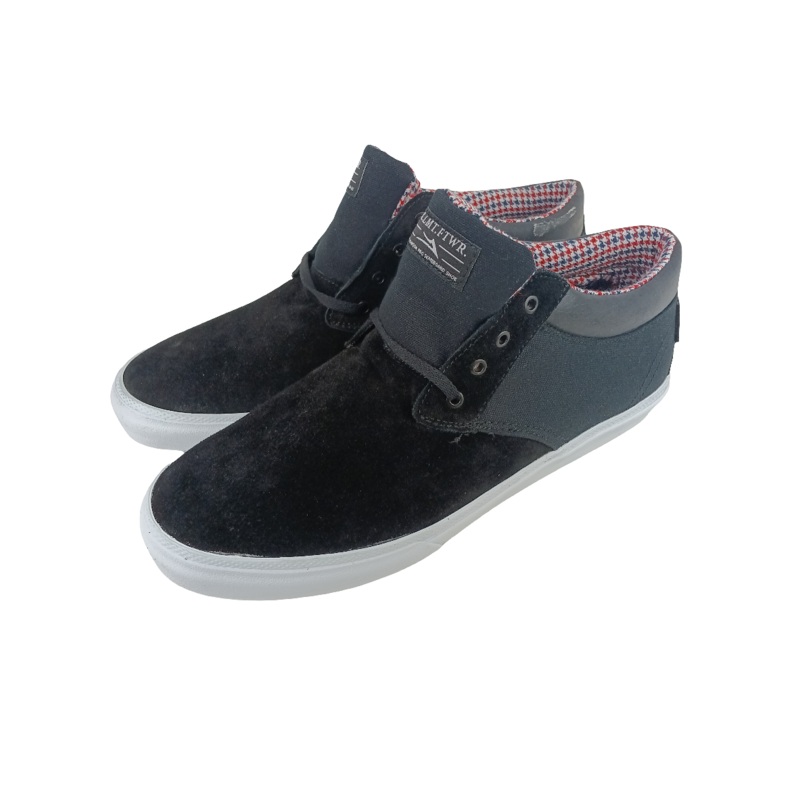 Lakai MJ Mid Marc Johnson Black Suede Size 11 Shoes