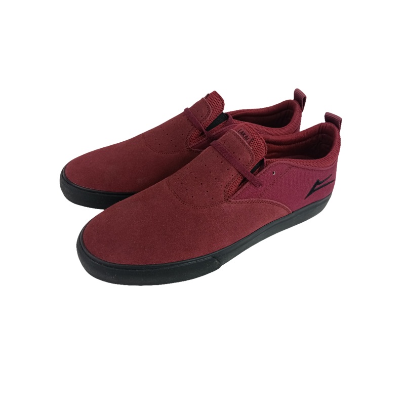 Lakai Riley 2 Riley Hawk Burgundy Black Suede Size 11 Shoes BUBKS