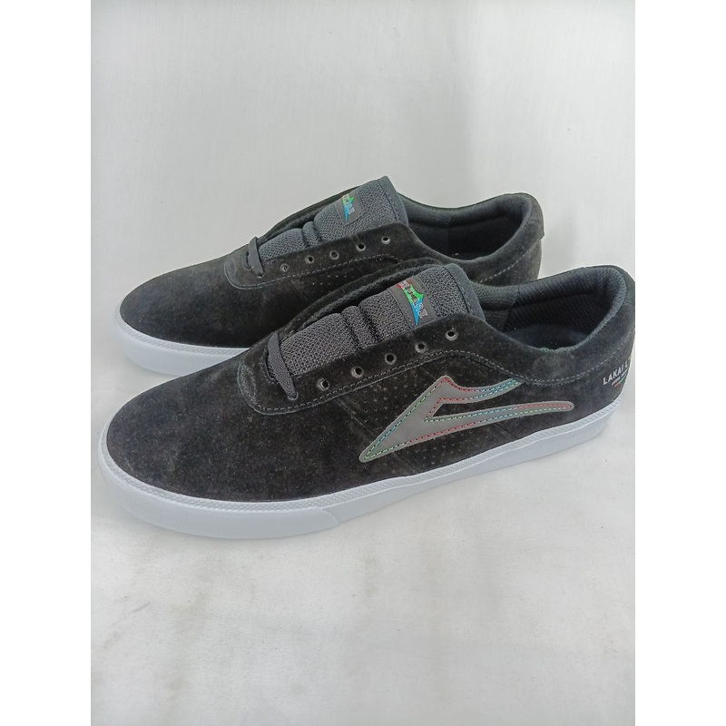 Lakai X The Flare Sheffield Black Suede Size 9 Shoes
