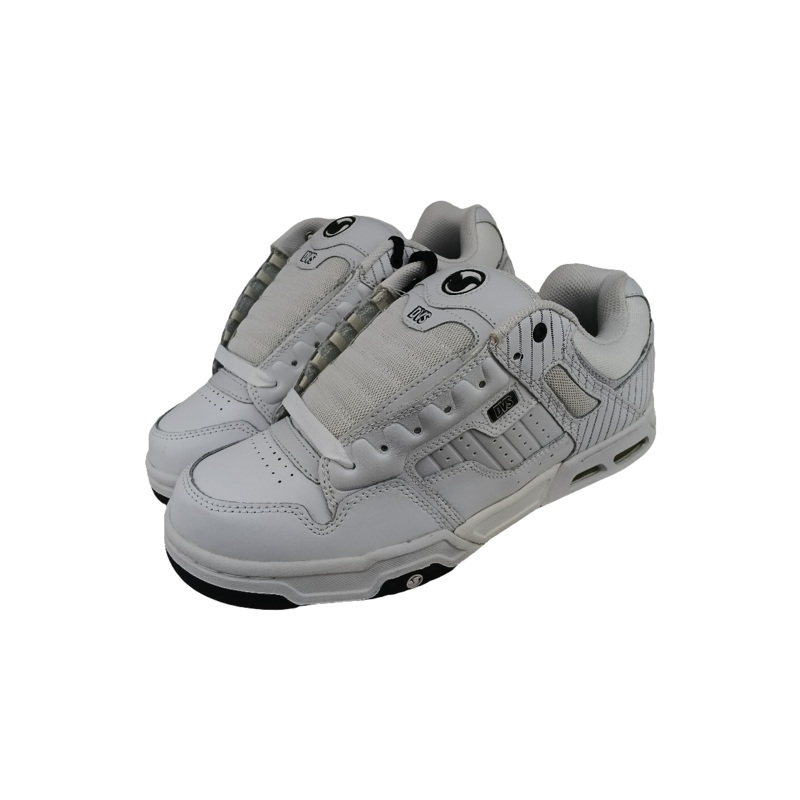 DVS Enduro Heir White Leather Pin Size 10 Shoes