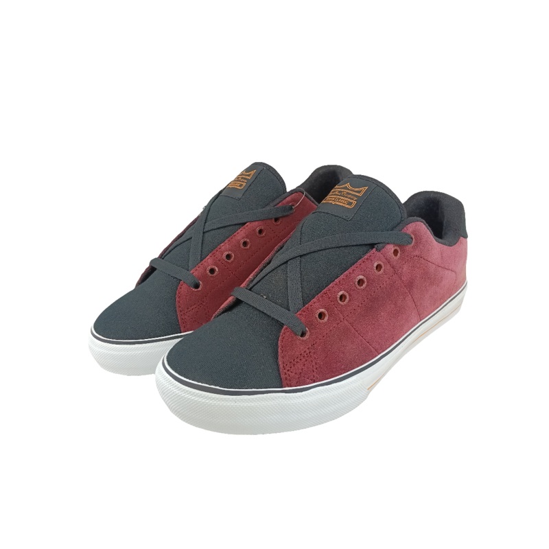 DVS Gavin CT Tim Gavin Sample Box Burgundy Black Suede Size 9.5 Shoes