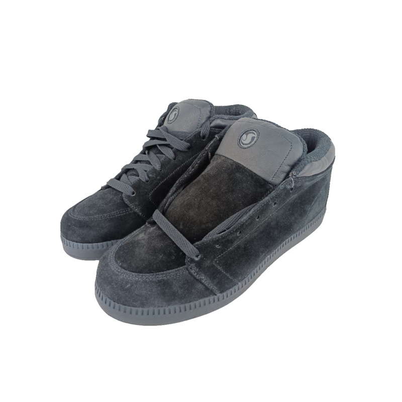 DVS Mason Mid SP Black Suede Size 10 Shoes