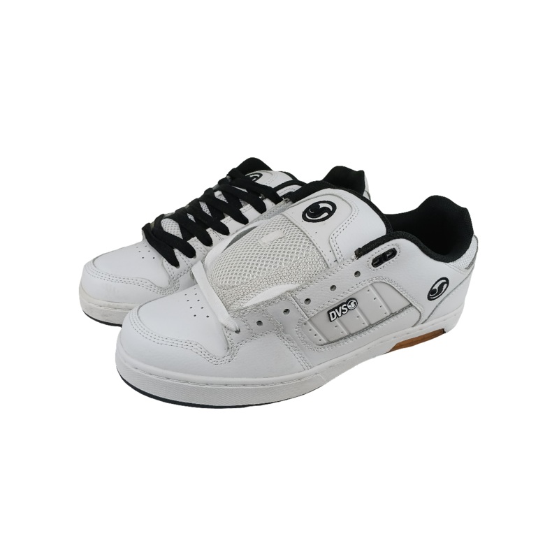 DVS Modem White Leather Size 9.5 Shoes