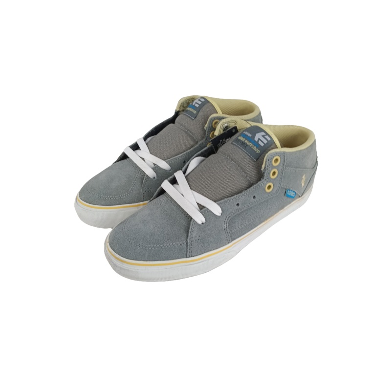 Etnies Alien Workshop Tyler Bledsoe Portland Grey Yellow Size 8 Shoes