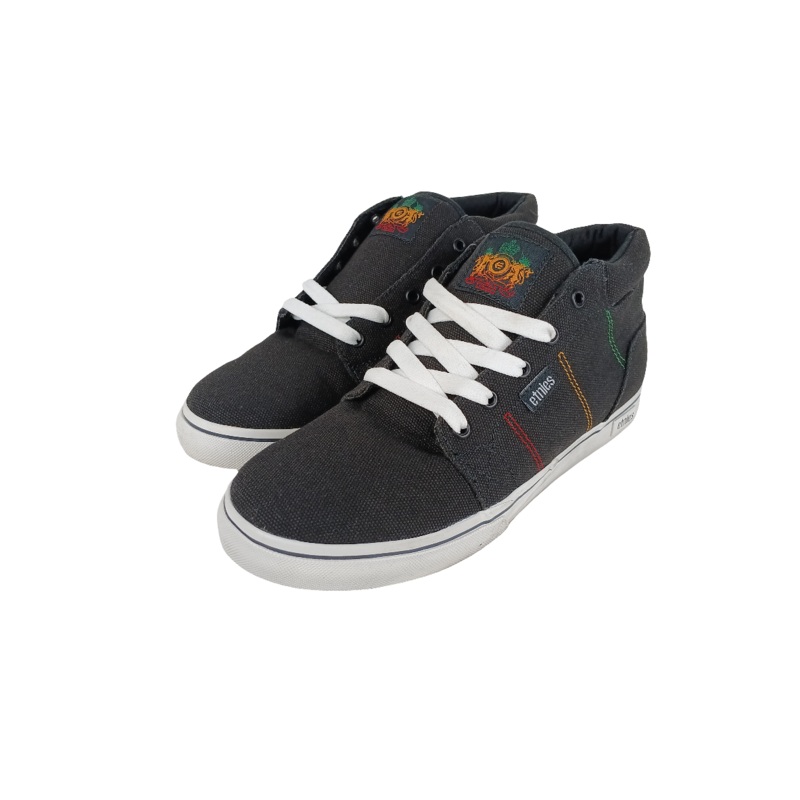 Etnies Ashbury Black Green Gold Size 10 Shoes
