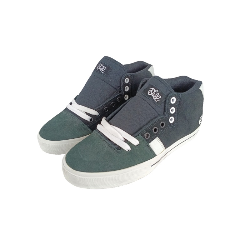 Etnies Dill Mid Jason Dill Black White Grey Size 8.5 Shoes
