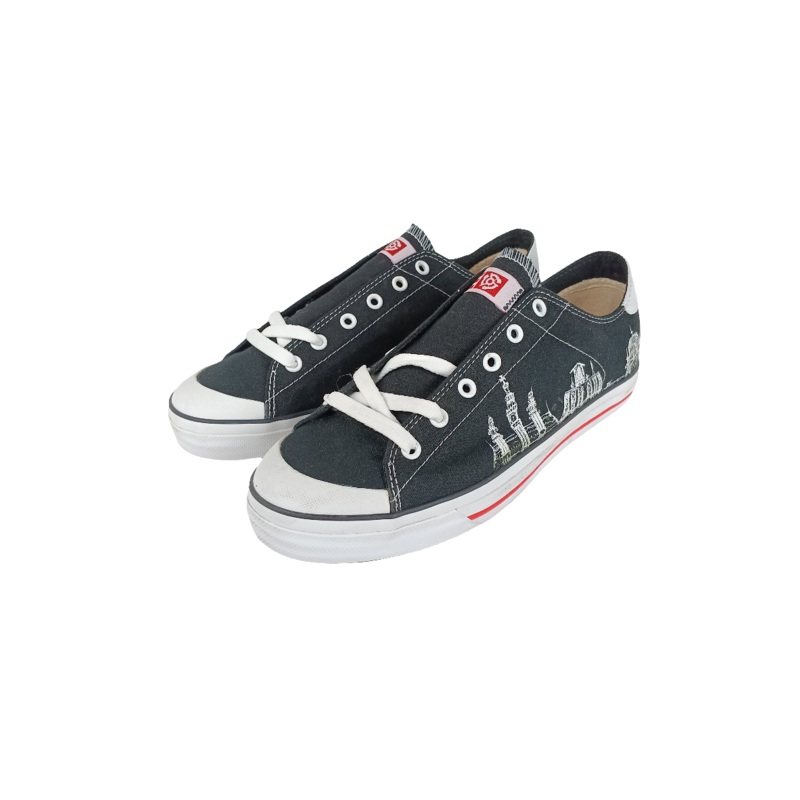 Etnies Stereo Bernie Pastras W's Black White Red Size 11 Shoes