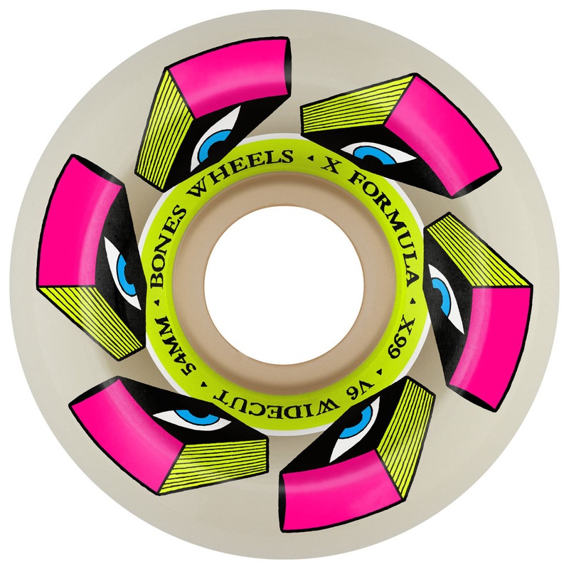 BONES WHEELS LOOK BOOK X-FORMULA 99A V6 WIDECUT (53MM/54MM/55MM/56MM)