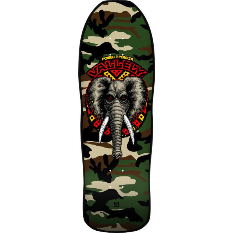 POWELL PERALTA RE-ISSUE DECK VALLELY ELEPHANT 9 CAMO (10")