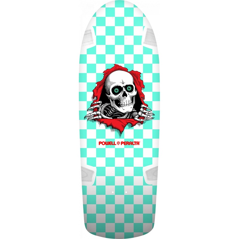 POWELL PERALTA RETRO DECK - OG RIPPER CHECKERED MINT (10")