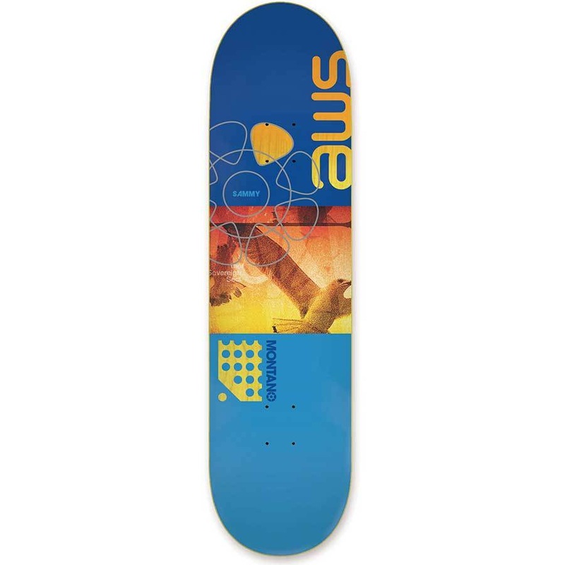 ALIEN WORKSHOP SAMMY MONTANO ROLLING SHUTTER DECK (8.5")