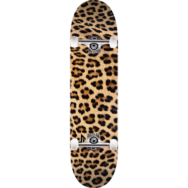 MINI LOGO COMPLETE - LEOPARD FUR (8")