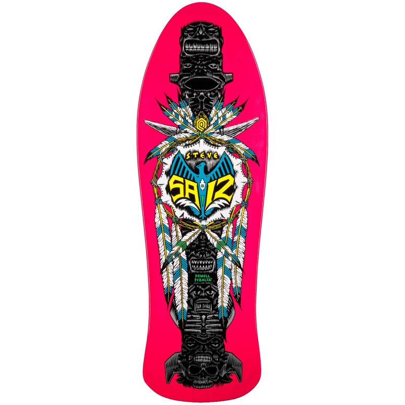 POWELL-PERALTA DECK - SAIZ TOTEM RE-ISSUE (10" X 33")