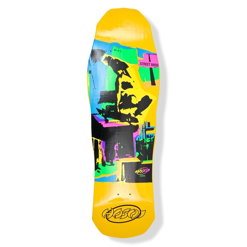 HOSOI DECK - POP ART 87 YELLOW (10")