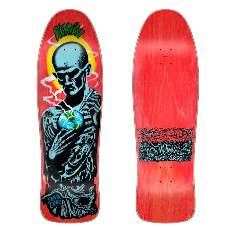 SANTA CRUZ DECK - KENDAL ATOMIC MAN RE-ISSUE (9.75")