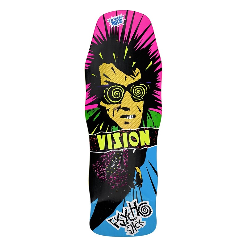 VISION DECK - ORIGINAL PHYCHO STICK BLUE (10")