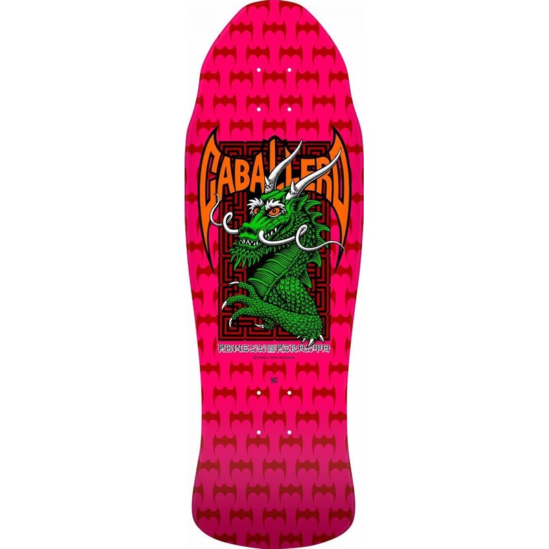 POWELL-PERALTA DECK - CABALLERO STREET DRAGON PINK (9.625")