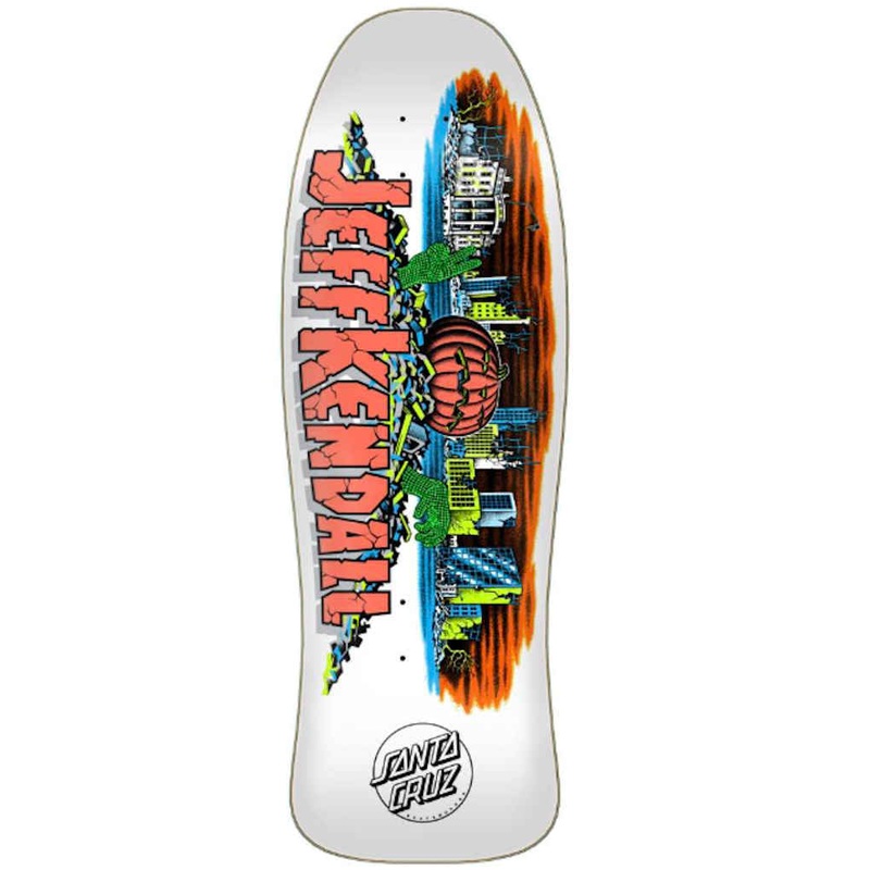SANTA CRUZ REISSUE DECK KENDALL PUMPKIN (10")