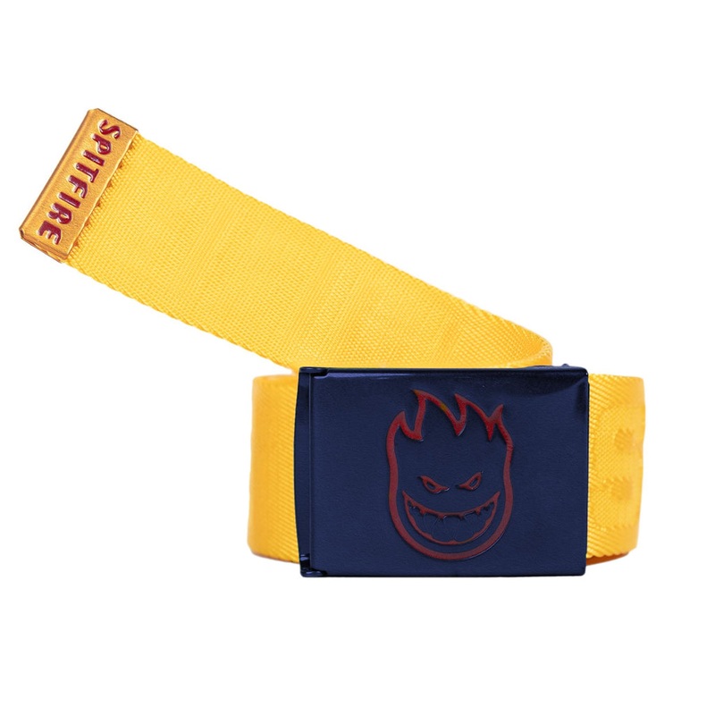 SPITFIRE 87' JAQUARD BELT GOLD/NAVY/WHITE