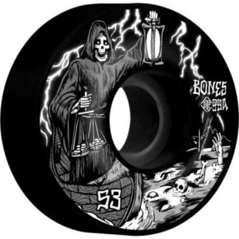 BONES WHEELS REAPER CROSSING STF 99A V1 BLACK (53MM)