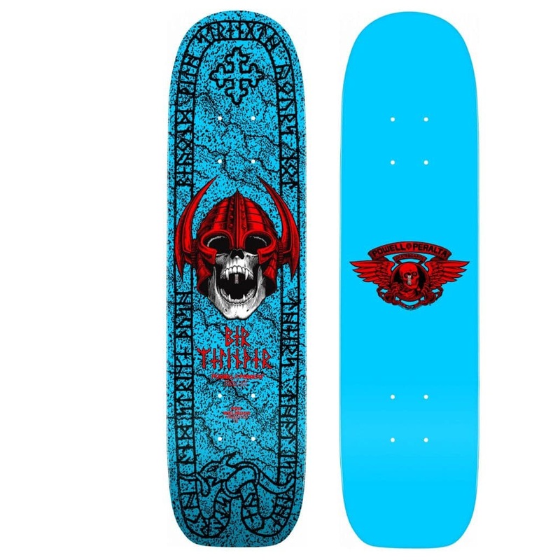 POWELL-PERALTA RETRO DECK - OG WELINDER NORDIC SKULL FREESTYLE BLUE