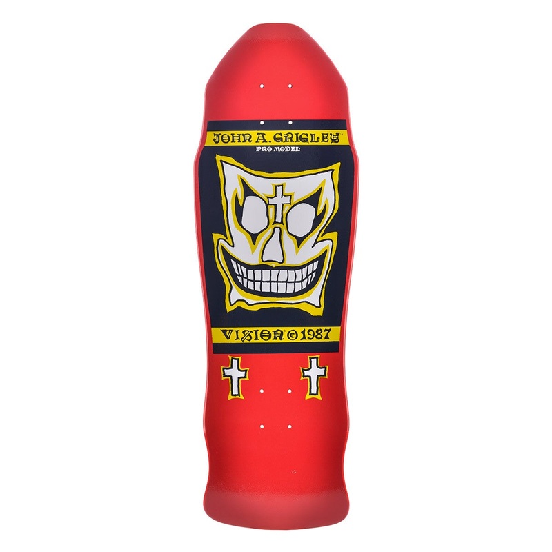 VISION DECK - GRIGLEY I RED (9.5")