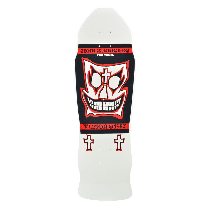 VISION DECK - GRIGLEY I WHITE (9.5")