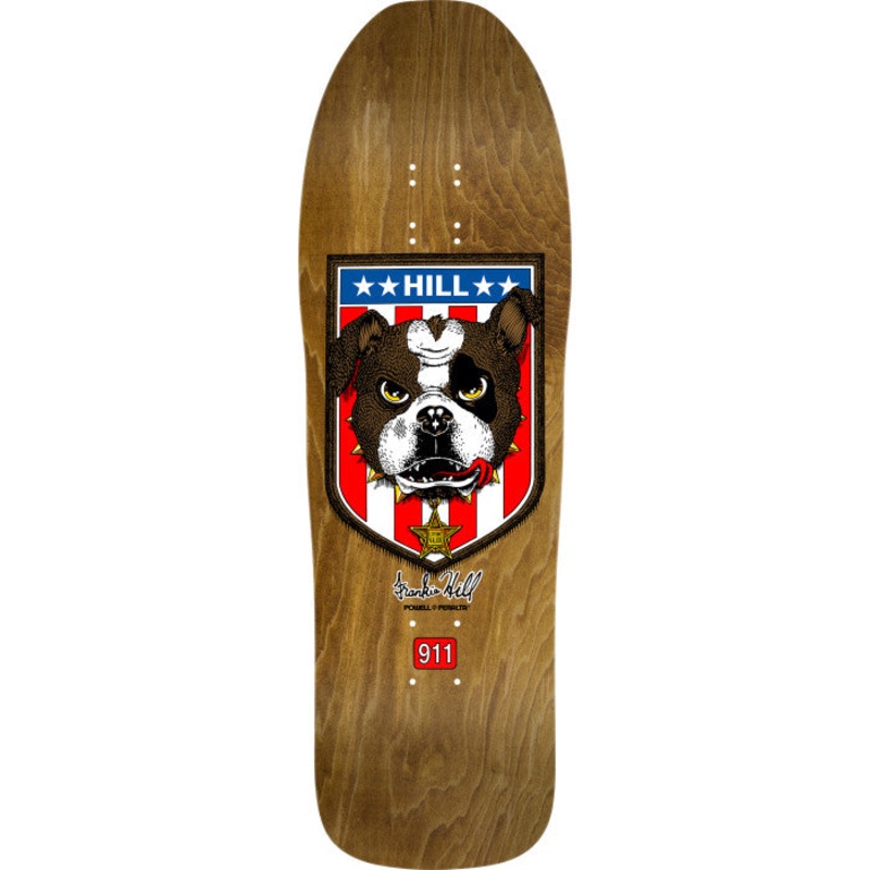 POWELL-PERALTA DECK - HILL BULL DOG BROWN STAIN (10")