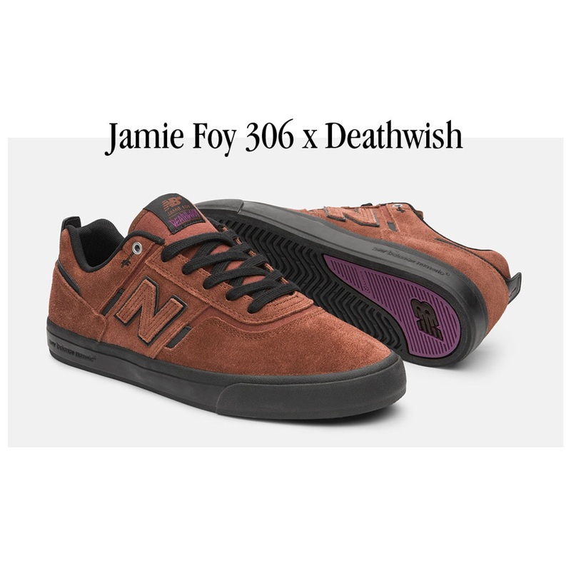NEW BALANCE x DEATHWISH JAMIE FOY 306 BROWN/BLACK