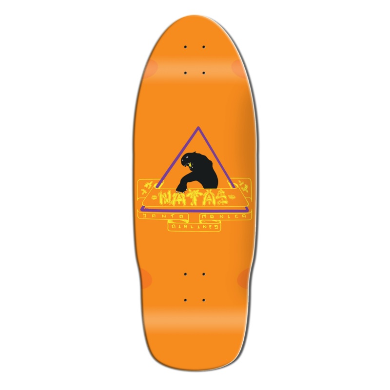 SMA RE-ISSUE DECK NATAS ORANGE DIPPED (10")